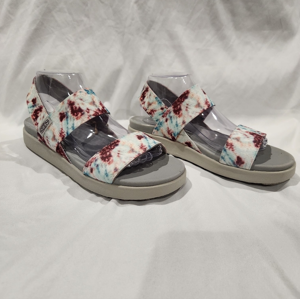 Keen Elle Andorra/tie-dyed Women's Sandals. Size 10. NWT - Picture 4 of 9